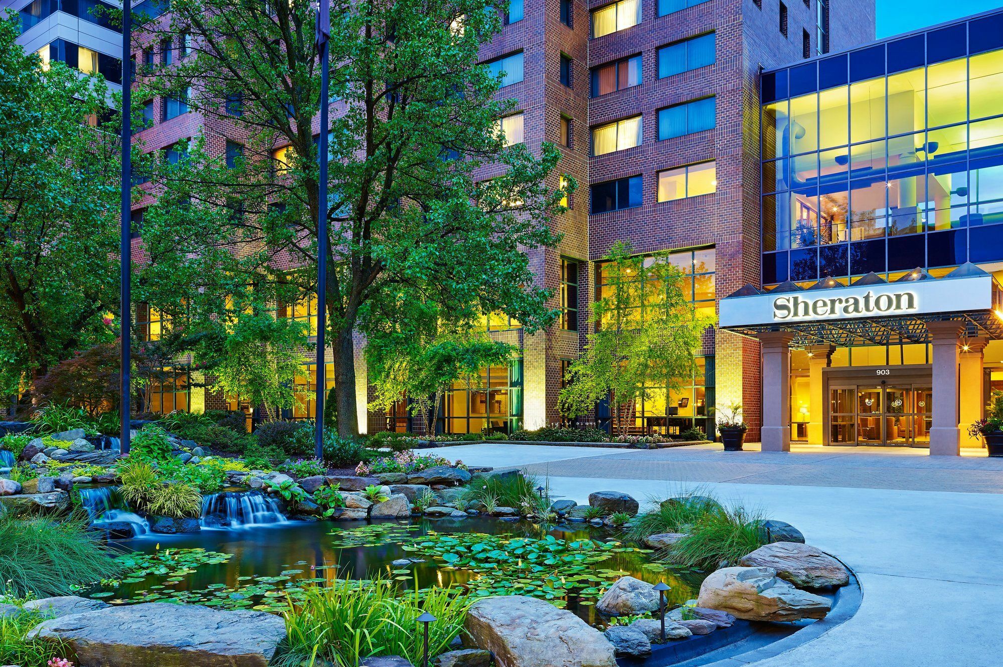 Sheraton Baltimore North Hotel Towson Exterior foto