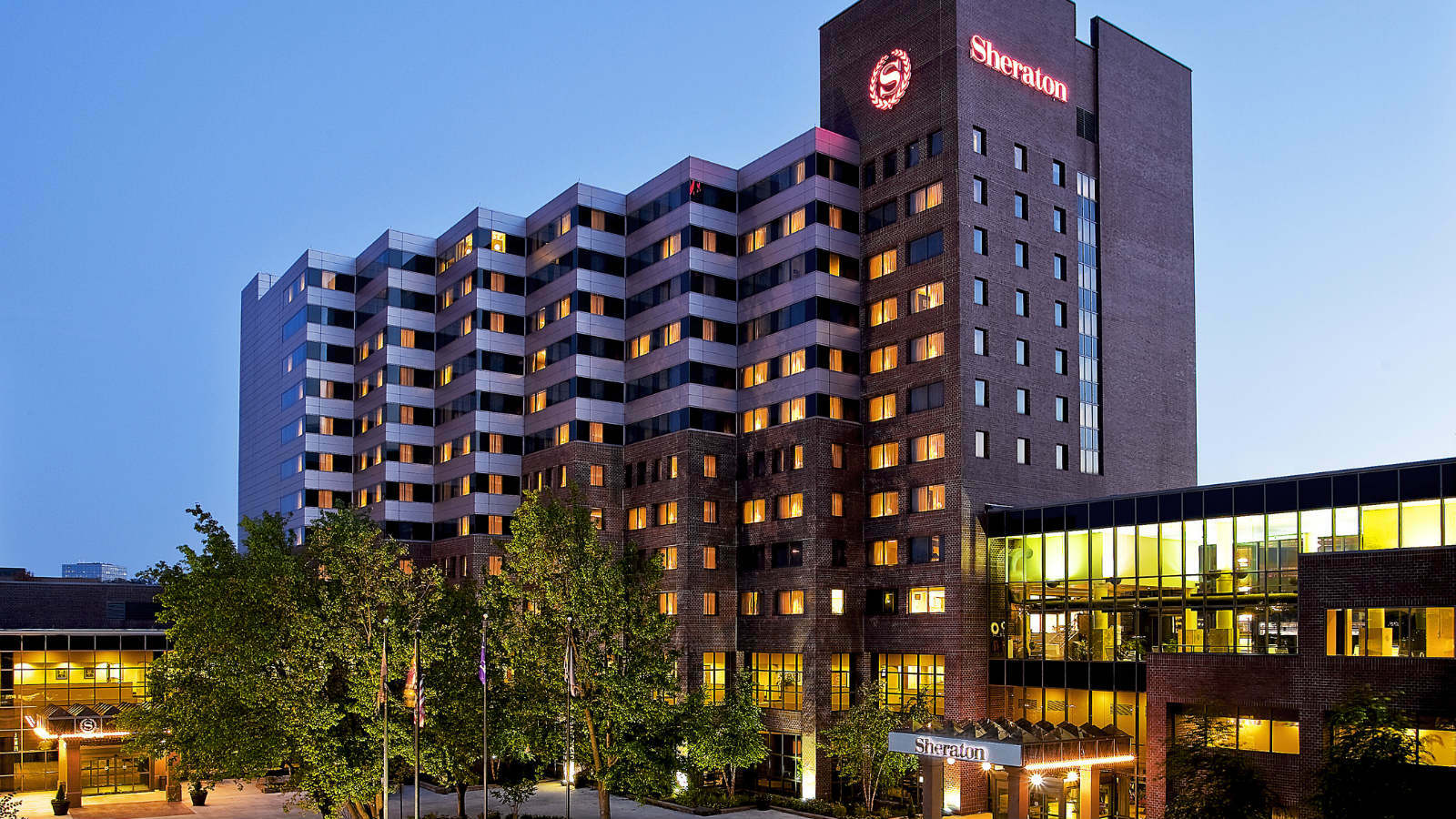 Sheraton Baltimore North Hotel Towson Exterior foto